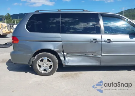 2001 Honda Odyssey Ex from USA, damaged, VIN 2HKRL18601H502279
